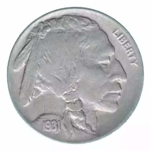 Nickel Five Cent Pieces-Indian Head or Buffalo