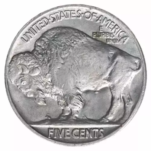 Nickel Five Cent Pieces-Indian Head or Buffalo