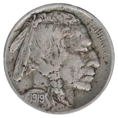 Nickel Five Cent Pieces-Indian Head or Buffalo