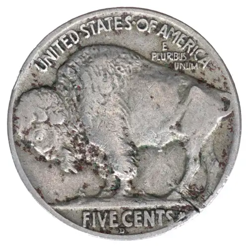Nickel Five Cent Pieces-Indian Head or Buffalo (2)