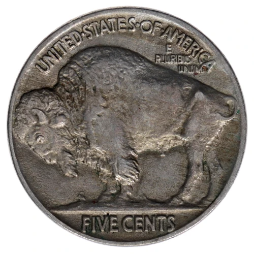 Nickel Five Cent Pieces-Indian Head or Buffalo