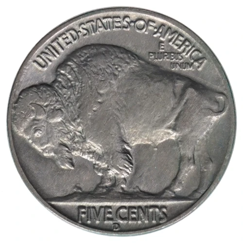 Nickel Five Cent Pieces-Indian Head or Buffalo (2)