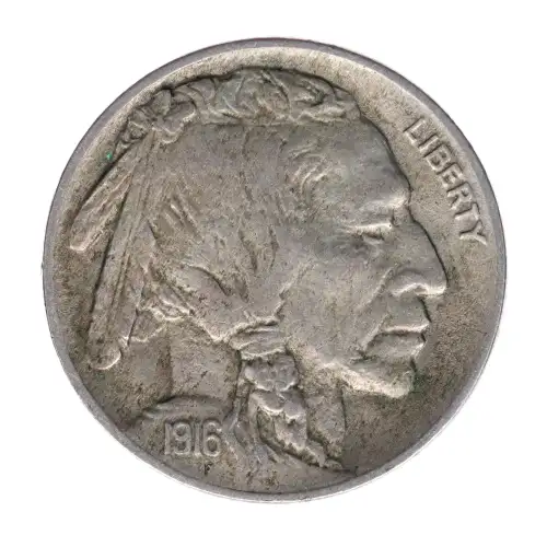 Nickel Five Cent Pieces-Indian Head or Buffalo (2)
