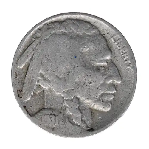 Nickel Five Cent Pieces-Indian Head or Buffalo