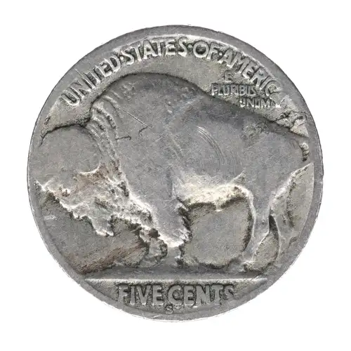 Nickel Five Cent Pieces-Indian Head or Buffalo (2)