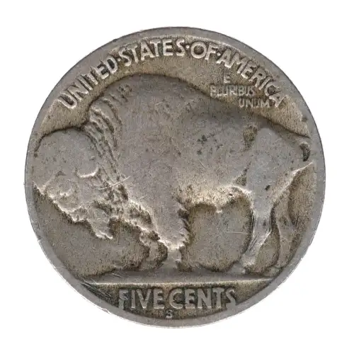 Nickel Five Cent Pieces-Indian Head or Buffalo (2)