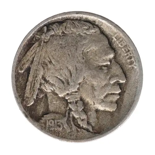Nickel Five Cent Pieces-Indian Head or Buffalo (2)