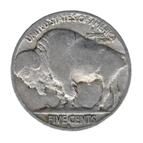 Nickel Five Cent Pieces-Indian Head or Buffalo (2)