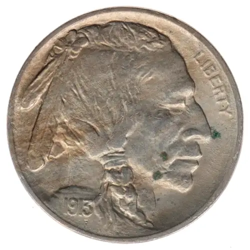Nickel Five Cent Pieces-Indian Head or Buffalo (2)