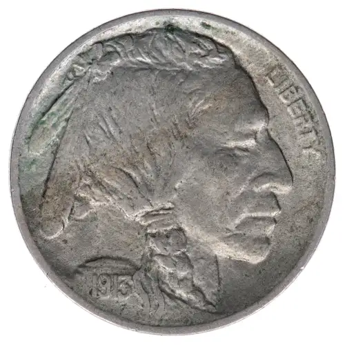 Nickel Five Cent Pieces-Indian Head or Buffalo (2)