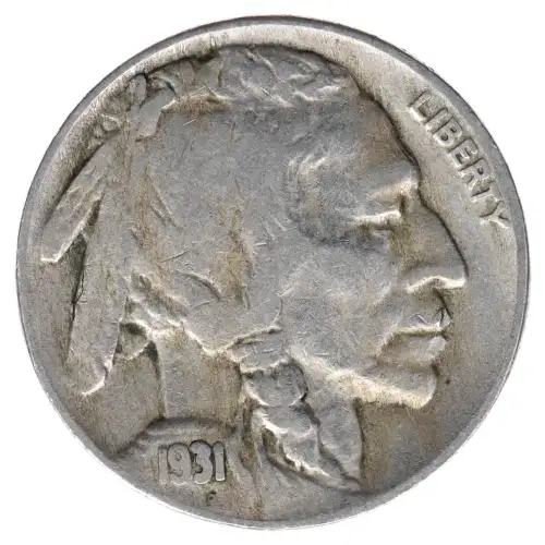Nickel Five Cent Pieces-Indian Head or Buffalo (2)