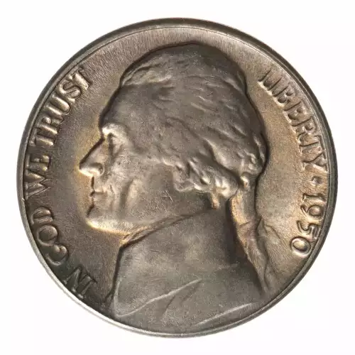 Nickel Five Cent Pieces-Jefferson