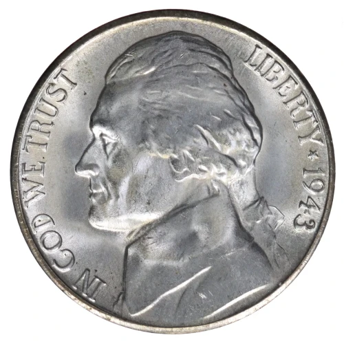 Nickel Five Cent Pieces-Jefferson
