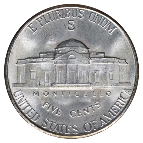 Nickel Five Cent Pieces-Jefferson (2)