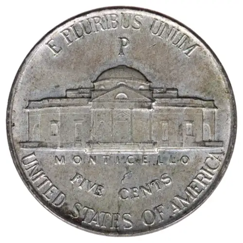 Nickel Five Cent Pieces-Jefferson