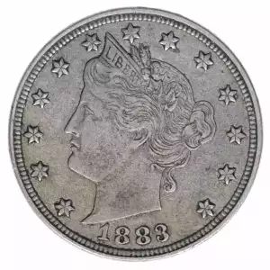 Nickel Five Cent Pieces-Liberty Head 1883-1913