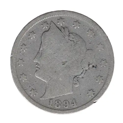 Nickel Five Cent Pieces- Liberty Head 1883-1913 (2)