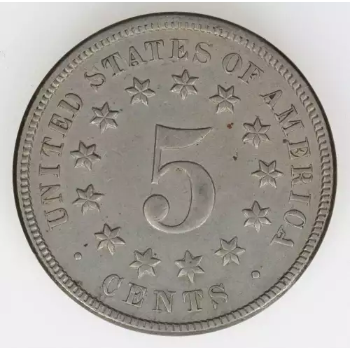 Nickel Five Cent Pieces-Shield 1866-1883