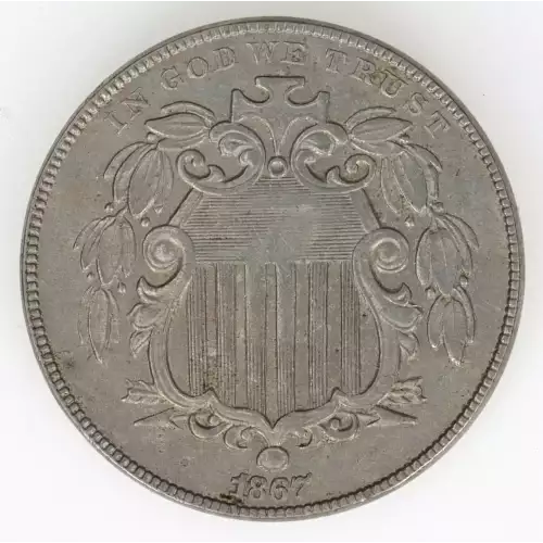 Nickel Five Cent Pieces-Shield 1866-1883