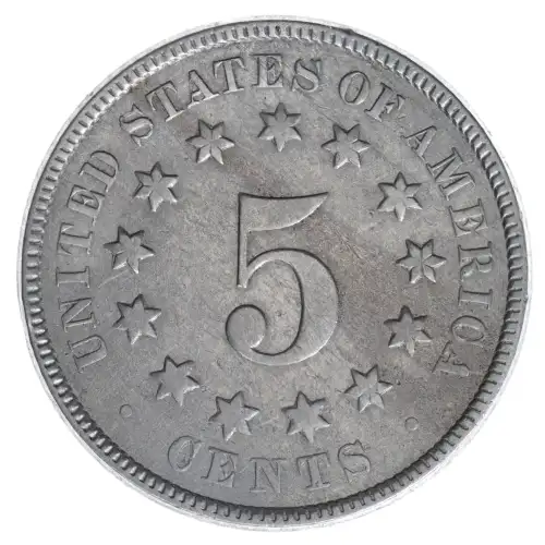 Nickel Five Cent Pieces-Shield 1866-1883