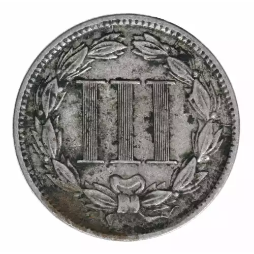 Nickel Three Cent Pieces 1865-1889