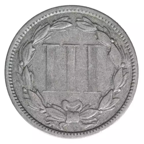 Nickel Three Cent Pieces 1865-1889