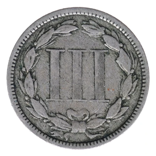 Nickel Three Cent Pieces 1865-1889 (2)