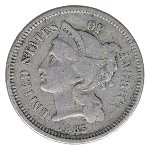 Nickel Three Cent Pieces 1865-1889 (2)
