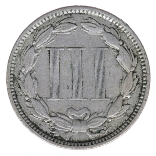 Nickel Three Cent Pieces 1865-1889