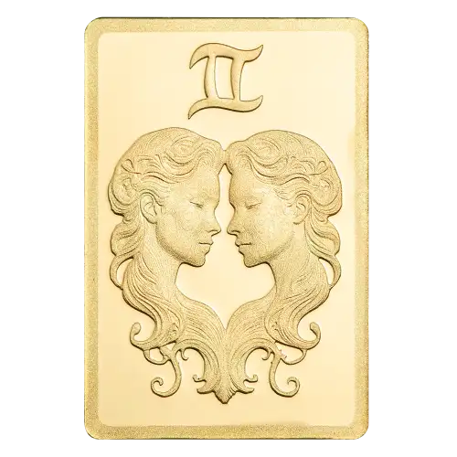 Pamp Suisse Zodiacs 0.5g Gold Bar - Gemini (2)