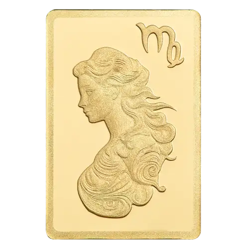 Pamp Suisse Zodiacs 0.5g Gold Bar - Leo Virgo (2)