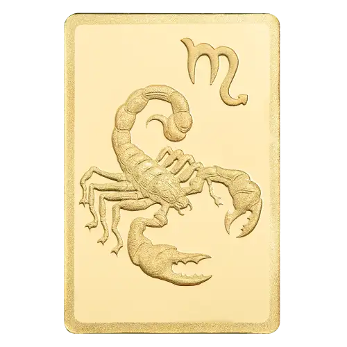 Pamp Suisse Zodiacs 0.5g Gold Bar - Scorpio