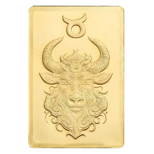 Pamp Suisse Zodiacs 0.5g Gold Bar - Taurus (2)
