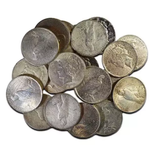 Peace Dollar (1922 - 1935) - Circulated.