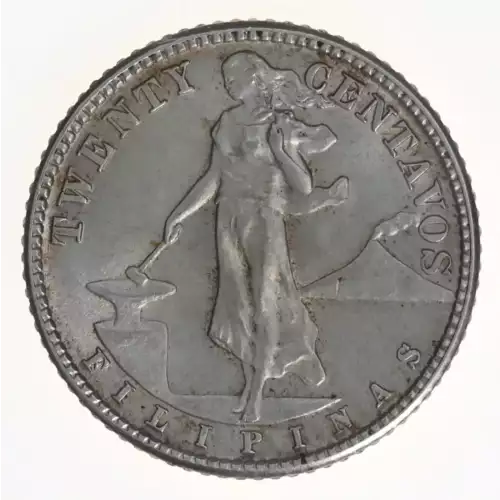 PHILIPPINES Silver 20 CENTAVOS