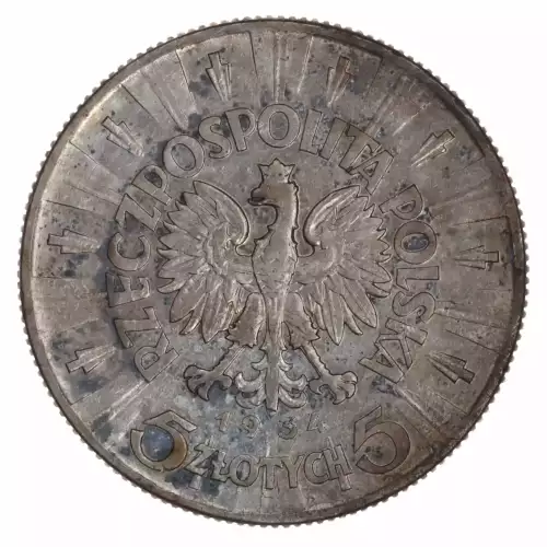 POLAND Silver 5 ZLOTYCH