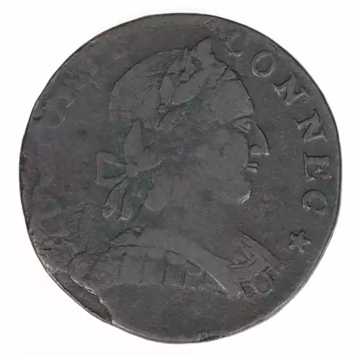 Post Colonial Issues -Coinage of the States-Connecticut -copper (3)