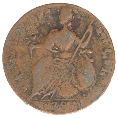 Post Colonial Issues -Coinage of the States-Connecticut -copper (2)