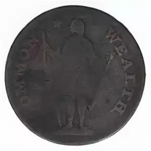 Post Colonial Issues -Massachusetts-Cent -copper
