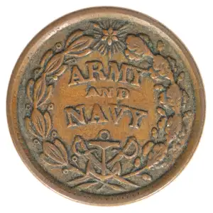 Private Tokens -Civil War Tokens (1860s)-By Composition-Copper-Nickel-- 1 Token (2)