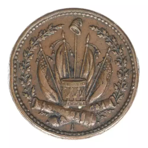 Private Tokens -Civil War Tokens (1860s)-By Composition-Copper or Brass -- 1 Token (2)