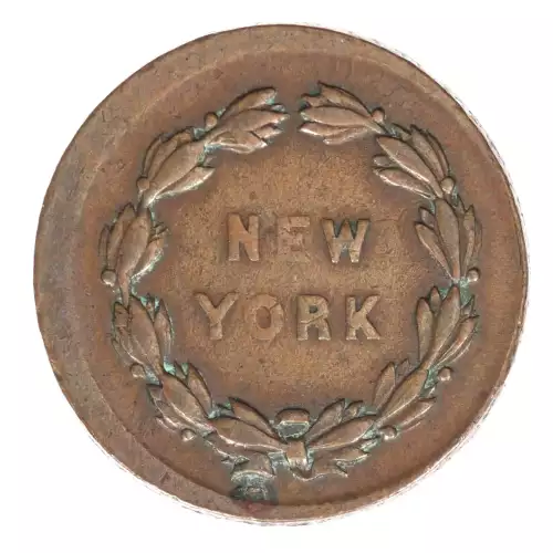 Private Tokens -Civil War Tokens (1860s)-By Composition-Copper or Brass -- 1 Token