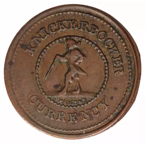 Private Tokens -Civil War Tokens (1860s)-By Composition-Copper or Brass -- 1 Token (2)