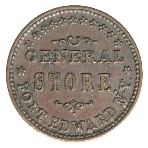 Private Tokens -Civil War Tokens (1860s)-By Composition-Copper or Brass -- 1 Token