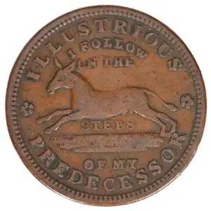 Private Tokens -Hard Times Tokens (1832-1844)-Executive Experiment Copper (2)
