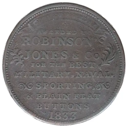 Private Tokens -Hard Times Tokens (1832-1844)- Loco Foco 1838 Copper (2)