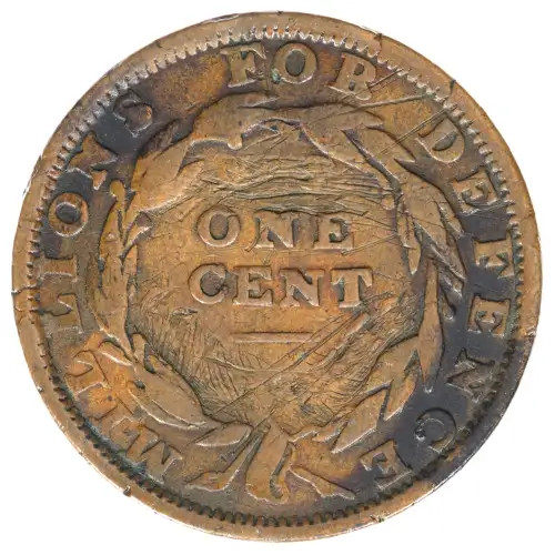 Private Tokens -Hard Times Tokens (1832-1844)-Not One Cent Copper (2)