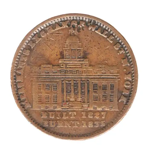 Private Tokens -Hard Times Tokens (1832-1844)-Not One Cent Copper