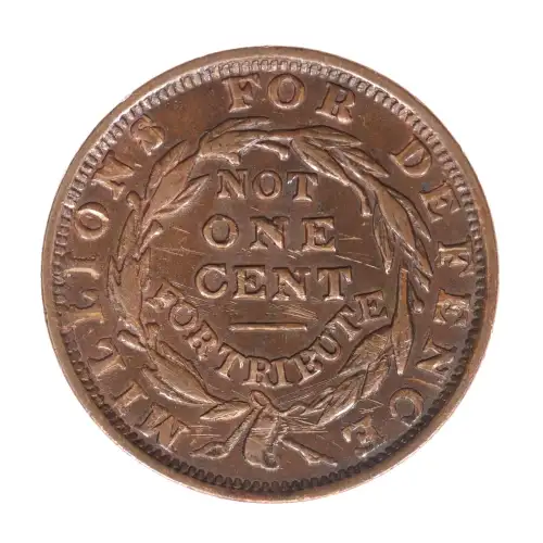 Private Tokens -Hard Times Tokens (1832-1844)-Not One Cent Copper
