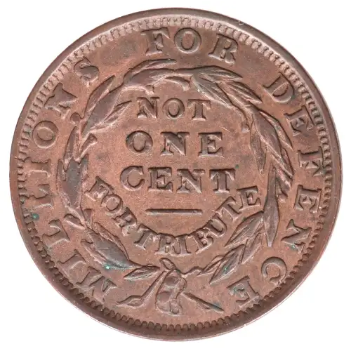 Private Tokens -Hard Times Tokens (1832-1844)-Not One Cent Copper (2)